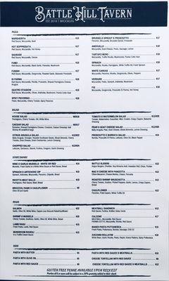 Menu photo 4 Battle Hill Tavern Brooklyn, NY Menu photo 4 Battle Hill Tavern Brooklyn, NY