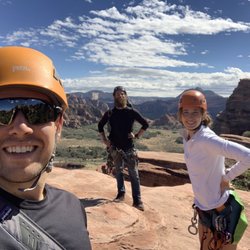 Zion Rock & Mountain Guides - Top of "pride rock" at lambs knoll