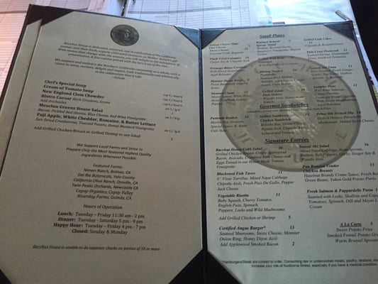 Menu photo 7 Bacchus House Wine Bar & Bistro Folsom, CA Menu photo 7 Bacchus House Wine Bar & Bistro Folsom, CA