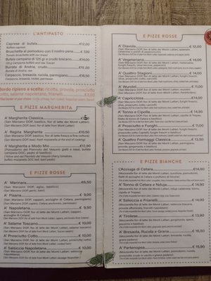 Menu photo 4 Quarto d'Ora Italiano Pisa, PI Menu photo 4 Quarto d'Ora Italiano Pisa, PI