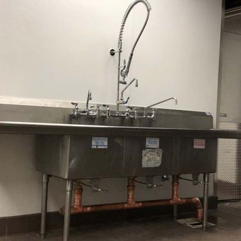 Busy Bear Plumbing - Industrial Sink Install - Plumbing Near Me - Paso Robles, California Busy Bear Plumbing - Industrial Sink Install - Plumbing Near Me - Paso Robles, California
