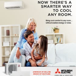 Lenape Solar - With it's superior energy efficiency and excellent rate of return.. choosing Mitsubishi ductless heating and cooling over oth...