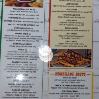 Coplay Eatery - Menu  If you can't read it, @ the Yelp team on the upload quality - Diners Near Me - Coplay, Pennsylvania