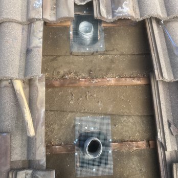 Rat & Mice Control - Tile roofs are always a issue rats find this vents and they drop down to get into the attic - Pest Control Near Me Rat & Mice Control - Tile roofs are always a issue rats find this vents and they drop down to get into the attic - Pest Control Near Me
