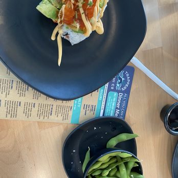 Trapper's Sushi - Thrill roll and edamame - Asian Fusion Near Me - Avondale, Arizona