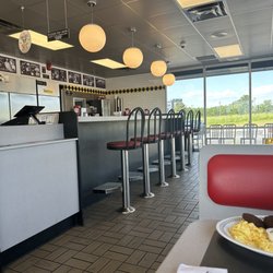 Inside of the restaurant