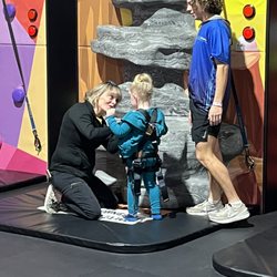 Airtopia Adventure Park - The GMs smile shows how much she loves her job!