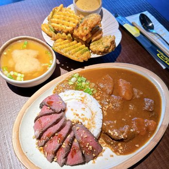 Chubby Curry - Chubby Curry Wagyu Plate Miso soup Curry fries Combo ig: @ada.foodiee - Japanese Curry Near Me - Beverly Hills, California Chubby Curry - Chubby Curry Wagyu Plate Miso soup Curry fries Combo ig: @ada.foodiee - Japanese Curry Near Me - Beverly Hills, California