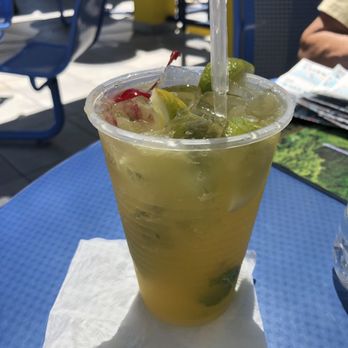 BBQ Patio Grill - Passion fruit margarita - New American Near Me - Aguadilla Pueblo, Puerto Rico