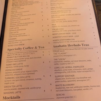 At Sara's Table Chester Creek Cafe - Beverages - New American Near Me - Duluth, Minnesota
