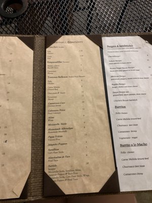 Menu photo 2 Bigotes Vieques, PR Menu photo 2 Bigotes Vieques, PR