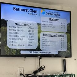 Bathurst Glen Golf Course & Driving Range - Pricing and rates for the driving range