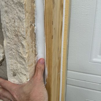 Miracle Exteriors - A bad piece of lumbar to frame the garage. More than half the length of the board was missing around half what the width was supposed to be. - Siding Near Me Miracle Exteriors - A bad piece of lumbar to frame the garage. More than half the length of the board was missing around half what the width was supposed to be. - Siding Near Me