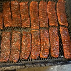 Big Boy’s Bar-B-Que - St Louis cut Pork Ribs..