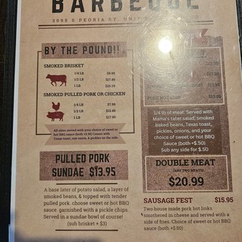 A Bit Twisted Brewpub & BBQ - menu - Brewpubs Near Me - Aurora, Colorado