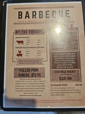 Menu photo 3 A Bit Twisted Brewpub & BBQ Aurora, CO