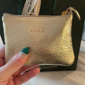 Scuola del Cuoio - Beautiful monogram work by Giuseppe - Leather Goods Near Me - Florence, FI Scuola del Cuoio - Beautiful monogram work by Giuseppe - Leather Goods Near Me - Florence, FI