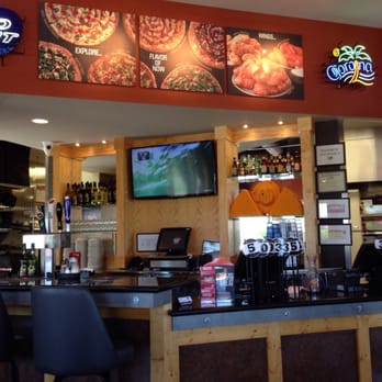 Pizza Hut - the bar and seating area - Pizza Near Me - Justin, Texas Pizza Hut - the bar and seating area - Pizza Near Me - Justin, Texas