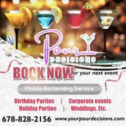 Pour Decisions - Book Pour Decisions for your next event