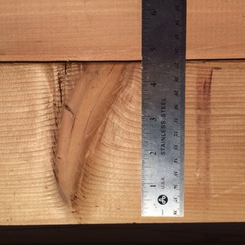 Sound Cedar - 4 to 5 in knot in a Sound Cedar Tight Knot 2x6 Not Happy - Building Supplies Near Me - Mount Vernon, Washington Sound Cedar - 4 to 5 in knot in a Sound Cedar Tight Knot 2x6 Not Happy - Building Supplies Near Me - Mount Vernon, Washington