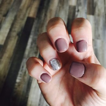 Divine Nails & Spa - Acrylic fill with gel nail polish and matte finish - Nail Salons Near Me - Lathrop, California