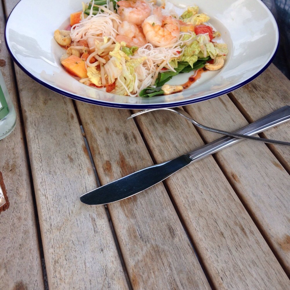 The Oakley - King prawn Vietnamese salad, woth papaya and watermelon - British Near Me - Stafford, STS