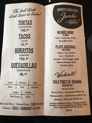 Menu photo 2 Taco House Appleton, WI