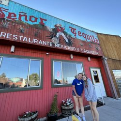 Senor Tequila - Sweet gringos in front of a delicious Mexican restaurant!