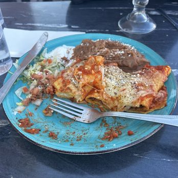 Papi Grande - 2 Cheese Enchiladas, 2 Taco Beef Enchiladas - Mexican Near Me - Lancaster, New York