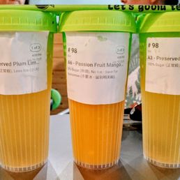 Passion Fruit Mango Lime Tea