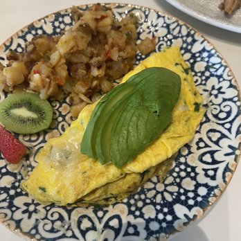 The Goldfinch - Omelette and home fries - New American Near Me - Irvine, California The Goldfinch - Omelette and home fries - New American Near Me - Irvine, California
