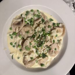Gluten free Crab tortellini Alfredo Gluten free Crab tortellini Alfredo