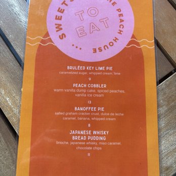 The Peach House - Sweets - Mediterranean Near Me - Lakeland, Florida