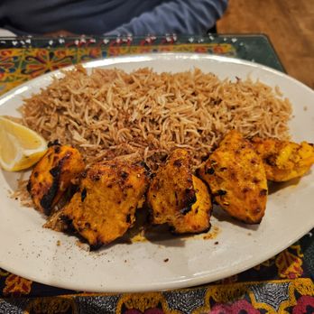 Khyber Pass Kabob - chicken kabob ($17.95) - Afghan Near Me - Dublin, California Khyber Pass Kabob - chicken kabob ($17.95) - Afghan Near Me - Dublin, California
