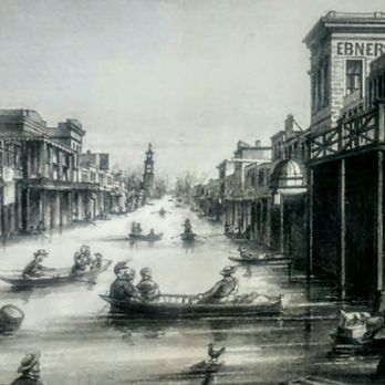 What Cheer House - Lithograph of life in Sacramento/ What Cheer House on right - Landmarks & Historical Buildings Near Me - Sacramento, California What Cheer House - Lithograph of life in Sacramento/ What Cheer House on right - Landmarks & Historical Buildings Near Me - Sacramento, California