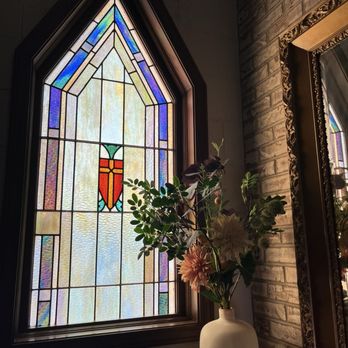 The Clyde Hotel - Stained glass in the stairway - Hotels Near Me - Clyde, Kansas The Clyde Hotel - Stained glass in the stairway - Hotels Near Me - Clyde, Kansas