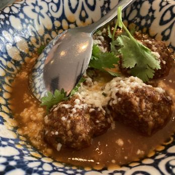 Oyamel - Albóndigas Enchipotladas Con Queso Doble Crema - Mexican Near Me - Washington, DC, District of Columbia