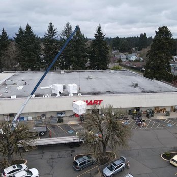 Skyline Roofing - Us loading another big commerical install. - Roofing Near Me