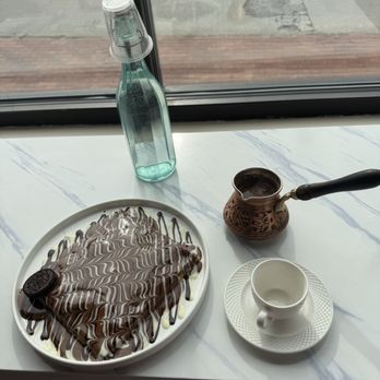 Crepe N Drip - Oreo and strawberry crepe, Turkish coffee - Coffee & Tea Near Me - Cleveland, Ohio Crepe N Drip - Oreo and strawberry crepe, Turkish coffee - Coffee & Tea Near Me - Cleveland, Ohio