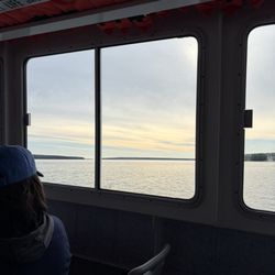 Apostle Islands Kayaking - On the ferry