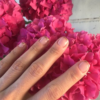 Nail Secrets - Love the natural look with a little sparkle! - Nail Salons Near Me - Glendale, California