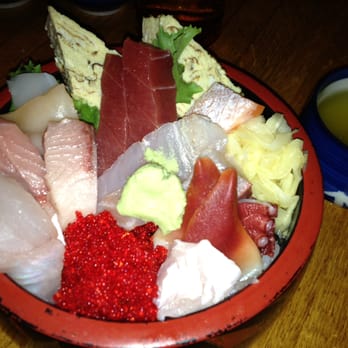 Sagami - One of their main dishes: chirashi - Japanese Near Me - Collingswood, New Jersey Sagami - One of their main dishes: chirashi - Japanese Near Me - Collingswood, New Jersey