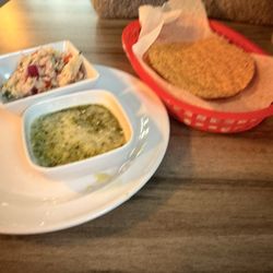 Mariscos El Gato - Fish ceviche and salsa
