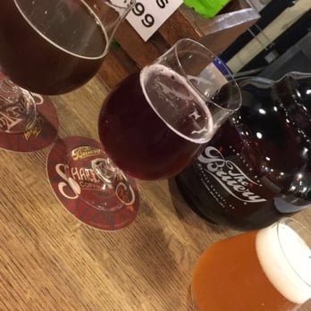 The Bruery - Beret, Wee heavy coconut, and rouge colored glasses.. Delicious all!! - Breweries Near Me - Placentia, California