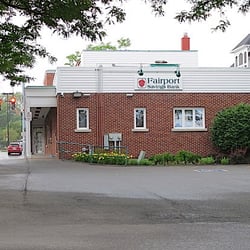 Fairport Savings Bank - Back parking lot off Parker Street. Walkup ATM only. (despite the yelp "Mortgage Brokers" category - they only do mortgages in Pittsford)