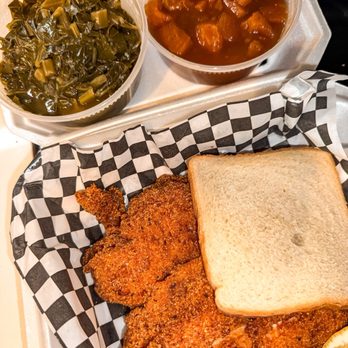 Faith’s Kitchen - 2 PC Catfish w/2 Sides - Seafood Near Me - Grand Prairie, Texas Faith’s Kitchen - 2 PC Catfish w/2 Sides - Seafood Near Me - Grand Prairie, Texas