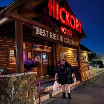 Hickory House Ribs & Steaks - a man standing in front of the restaurant - Barbeque Near Me - Parker, Colorado Hickory House Ribs & Steaks - a man standing in front of the restaurant - Barbeque Near Me - Parker, Colorado
