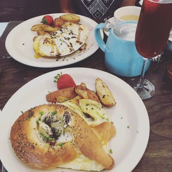 Macrina Bakery & Cafe - salmon bialy, black cherry mimosa and a brunch special - Bakeries Near Me - Seattle, Washington Macrina Bakery & Cafe - salmon bialy, black cherry mimosa and a brunch special - Bakeries Near Me - Seattle, Washington