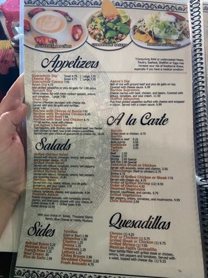 Menu photo 6 Agave’s Cross Plains, TN