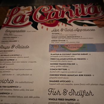 La Cañita Bayside - Menu - Cuban Near Me - Miami, Florida La Cañita Bayside - Menu - Cuban Near Me - Miami, Florida